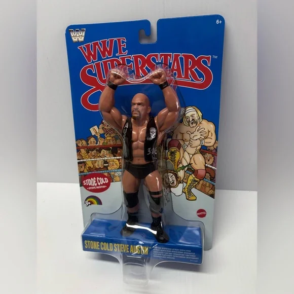 WWE LJN Superstars Stone Cold Steve Austin NEW Series 2 Target 2026 in Hand RARE - Picture 4 of 7